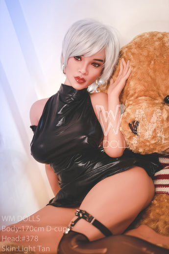 157cm/5ft2 B-Cup WM Doll  TPE Sex Doll with #378 Head