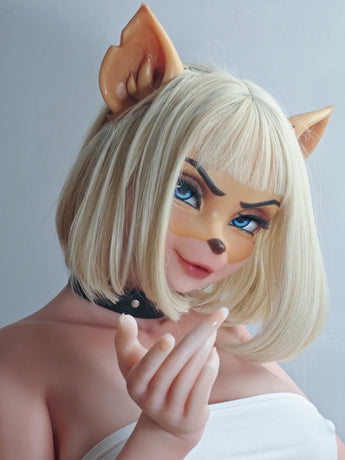 165cm/5ft5 ElsaBabe Doll Animal Full Silicone Sex Doll - Zana Fox